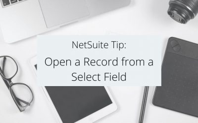 Open a Record from a Select Field