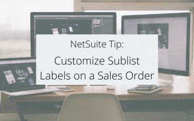 Customize Sublist Labels on a Sales Order