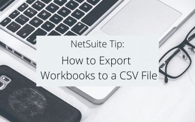 How to Export Workbooks to a CSV File