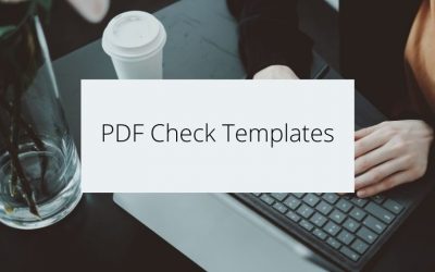 PDF Check Templates