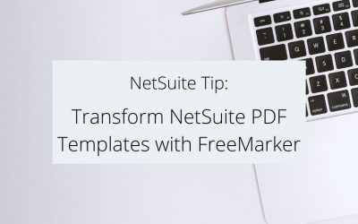 Transform NetSuite PDF Templates with FreeMarker