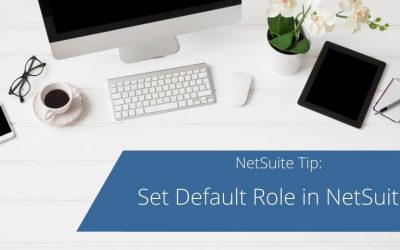 Set Default Role in NetSuite