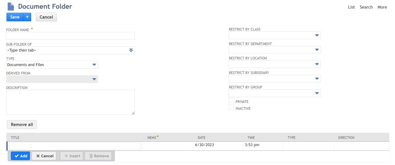 The NetSuite File SuiteRep